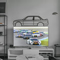 Load image into Gallery viewer, E30 M Tech II Coupe Metal Silhouette
