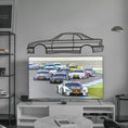 Load image into Gallery viewer, E36 CABRIO WITH HARD TOP Metal Silhouette
