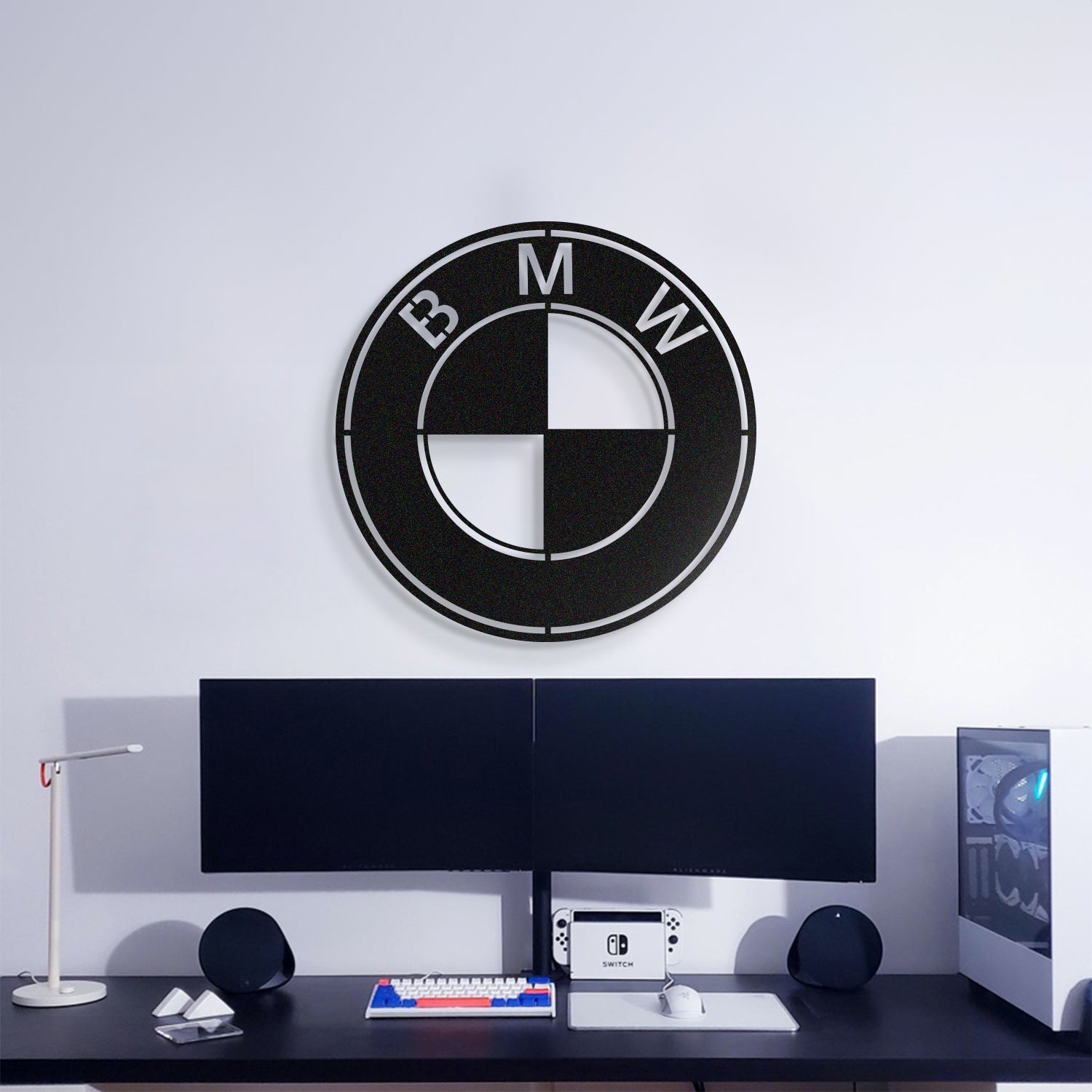 Metal Car Emblem, Wall Decor, Metal Wall art