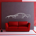 Load image into Gallery viewer, 2002 Corvette C5 Z06 Metal Silhouette
