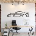 Load image into Gallery viewer, Cayman GT4 981 2016 Metal Silhouette, Wall Decor, Metal Wall art
