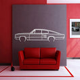 Load image into Gallery viewer, 1966 Charger 383 4B Fastback Metal Silhouette
