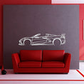 Load image into Gallery viewer, Corvette C8 Detailed Metal Silhouette
