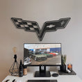 Load image into Gallery viewer, Corvette Metal Car Emblem
