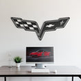 Load image into Gallery viewer, Corvette Metal Car Emblem
