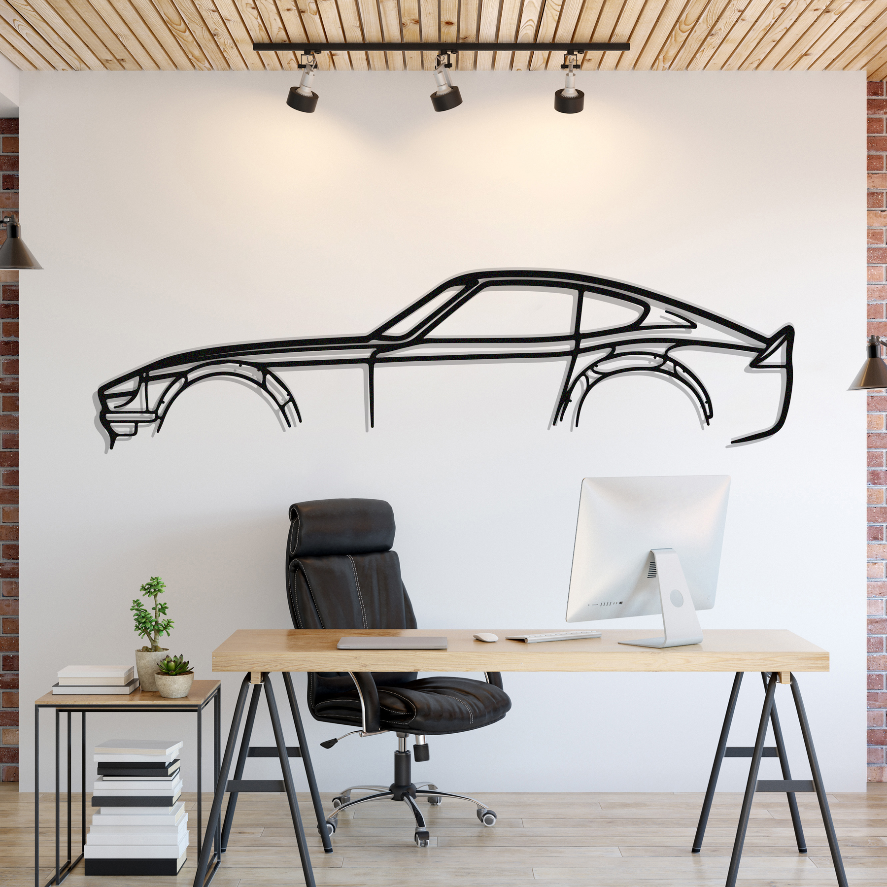 240Z 280Z JDM Metal Silhouette, Wall Decor, Metal Wall art