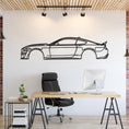 Load image into Gallery viewer, Mustang Shelby GT500 Detailed Metal Silhouette, Metal Wall art
