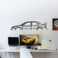 Load image into Gallery viewer, Mitsubishi EVO IX Classic Metal Silhouette
