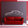 Load image into Gallery viewer, Escort Mk2 RS1800 Classic Metal Silhouette
