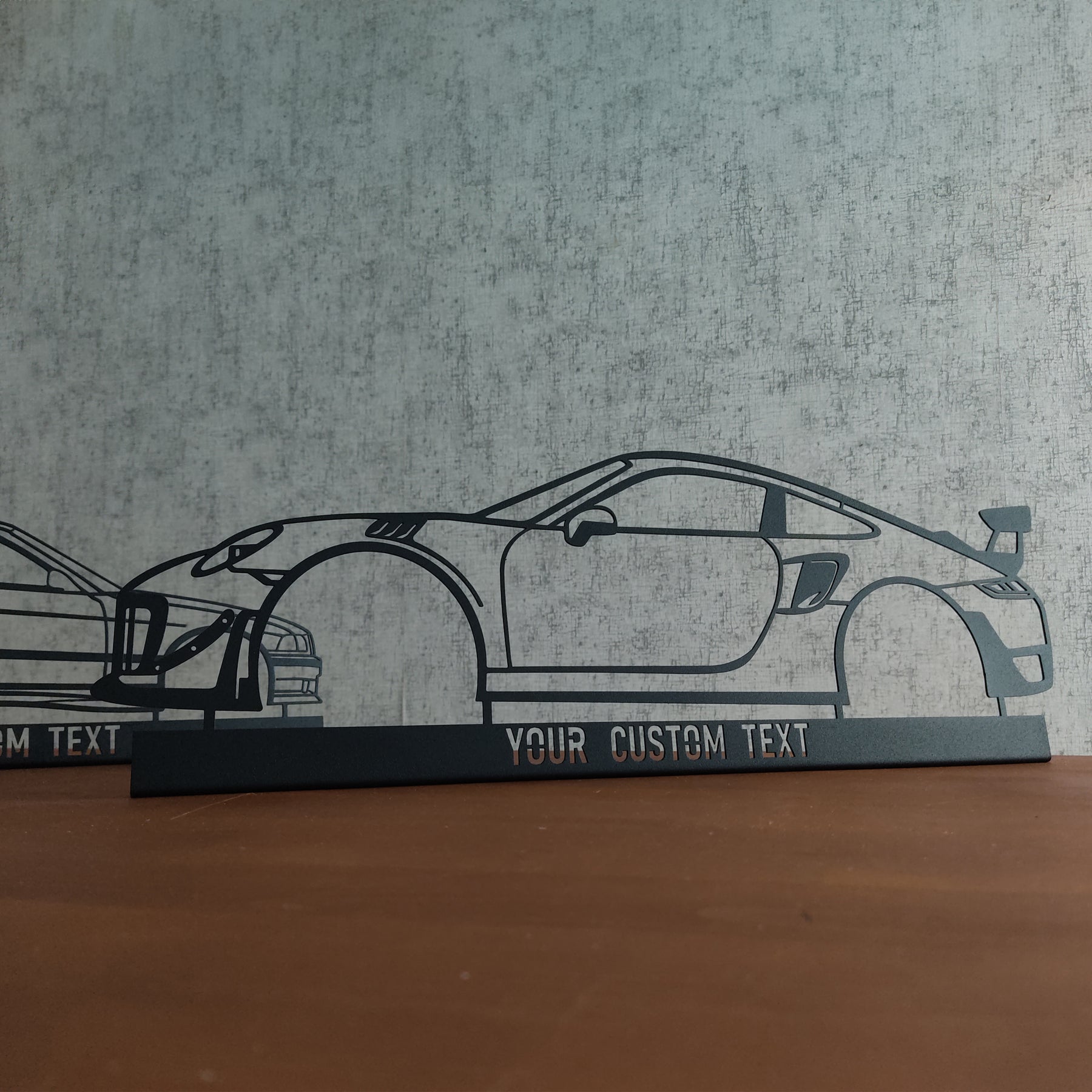 GT2 Metal Stand Silhouette