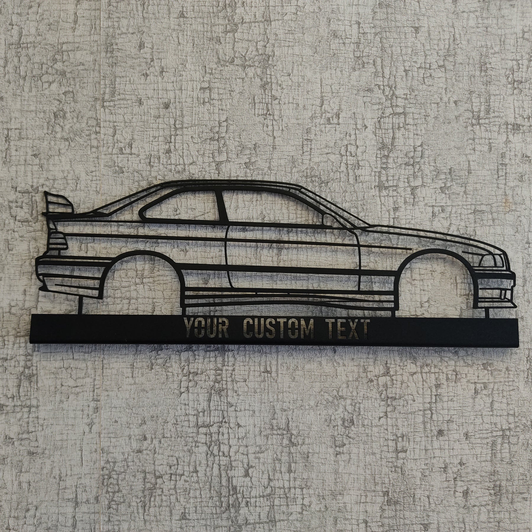 E36 Metal Stand Silhouette