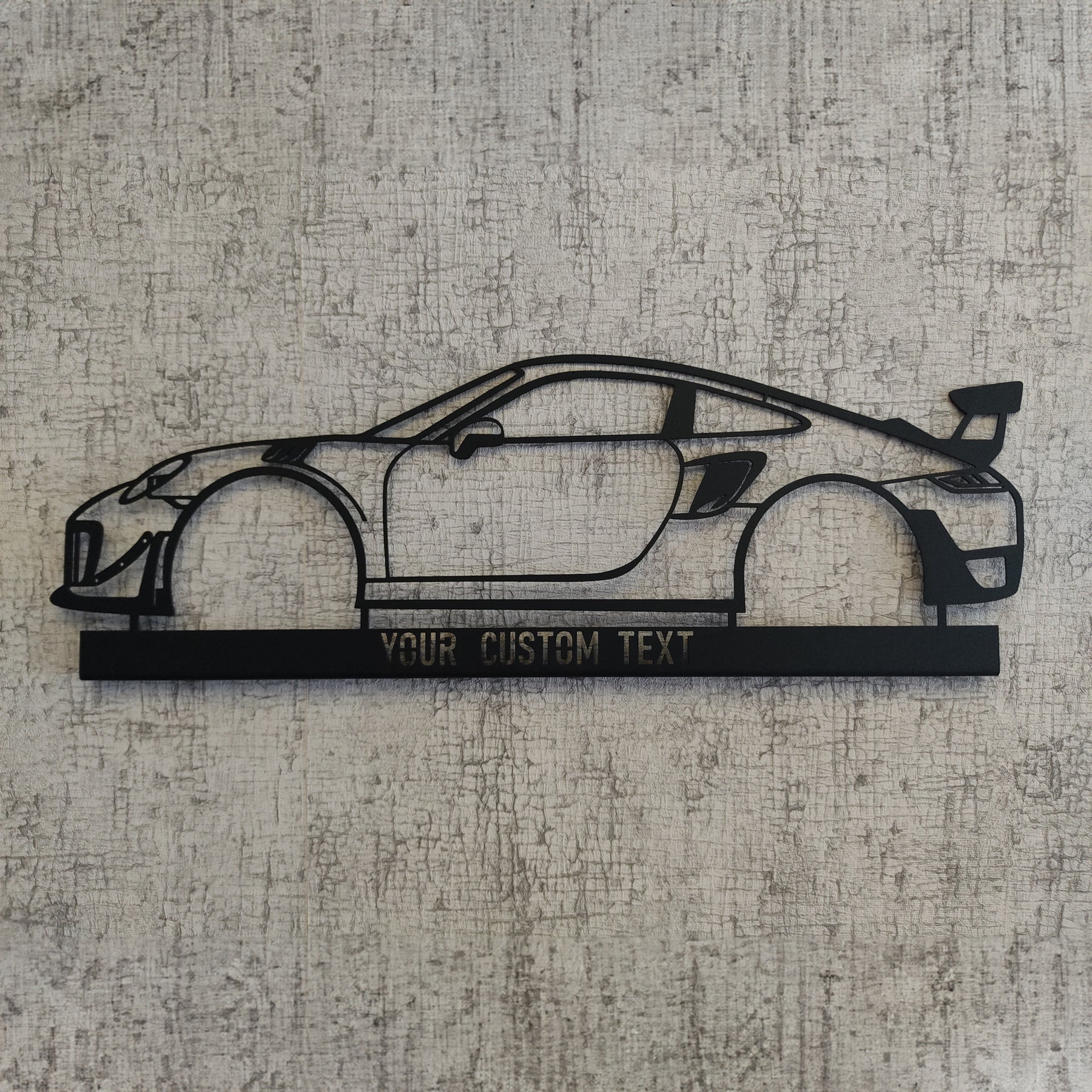 GT2 Metal Stand Silhouette