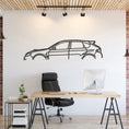 Load image into Gallery viewer, Subaru Impreza WRX STI GR Classic Metal Silhouette, Metal Wall art
