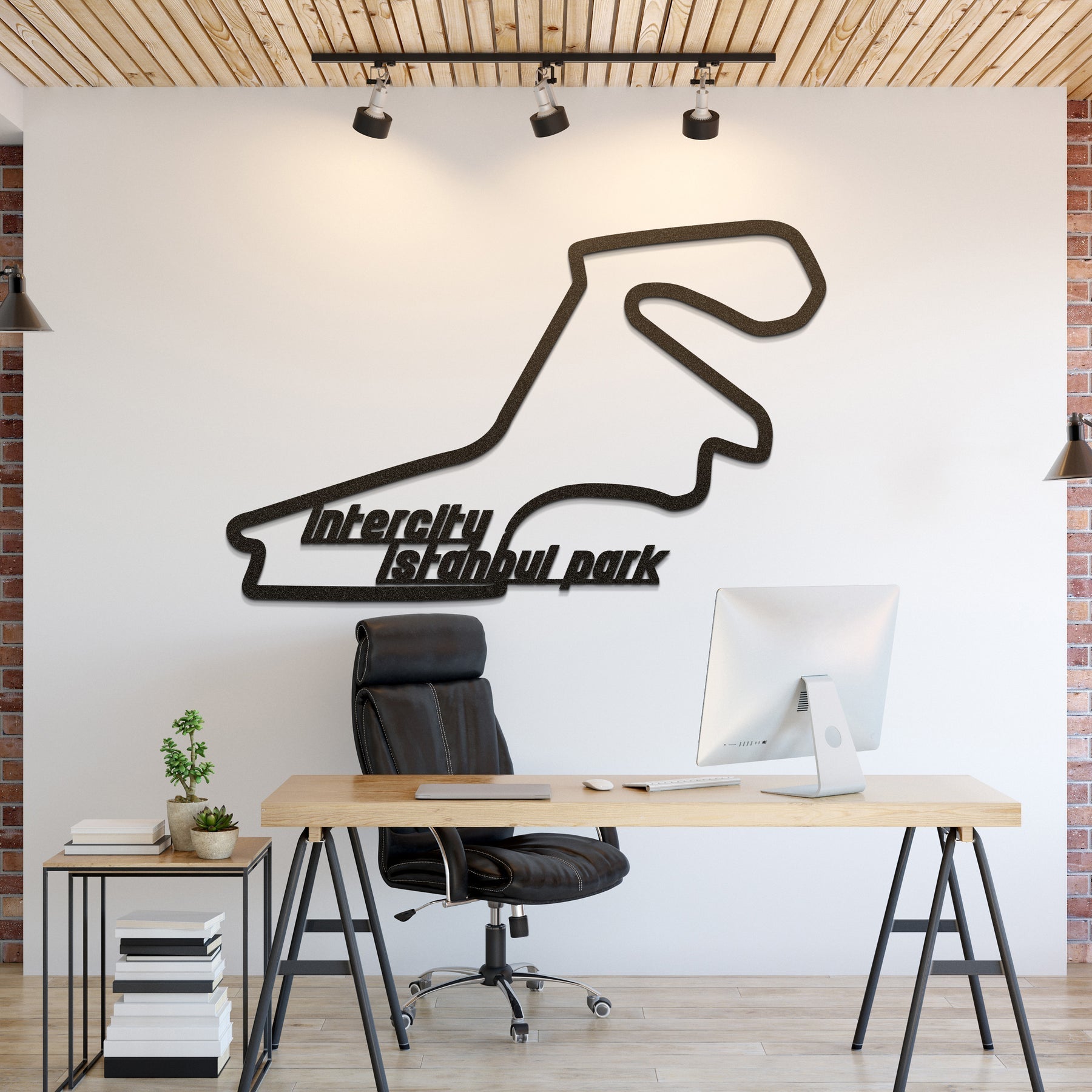 Intercity Istanbul Park Formula 1 Metal Circuit, Metal Wall art