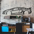 Load image into Gallery viewer, Lamborghini Aventador SVJ Metal Silhouette
