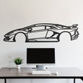 Load image into Gallery viewer, Lamborghini Aventador SVJ Metal Silhouette
