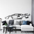 Load image into Gallery viewer, Lamborghini Countach Metal Silhouette
