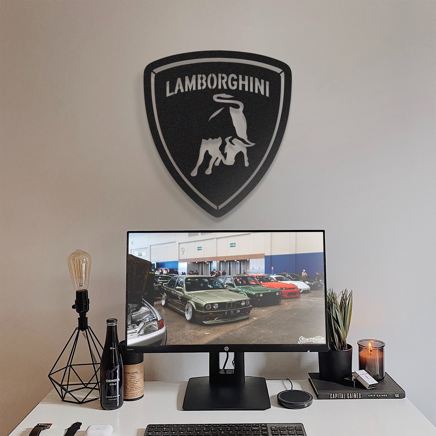 Lamborghini Metal Car Emblem