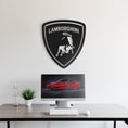 Load image into Gallery viewer, Lamborghini Metal Car Emblem
