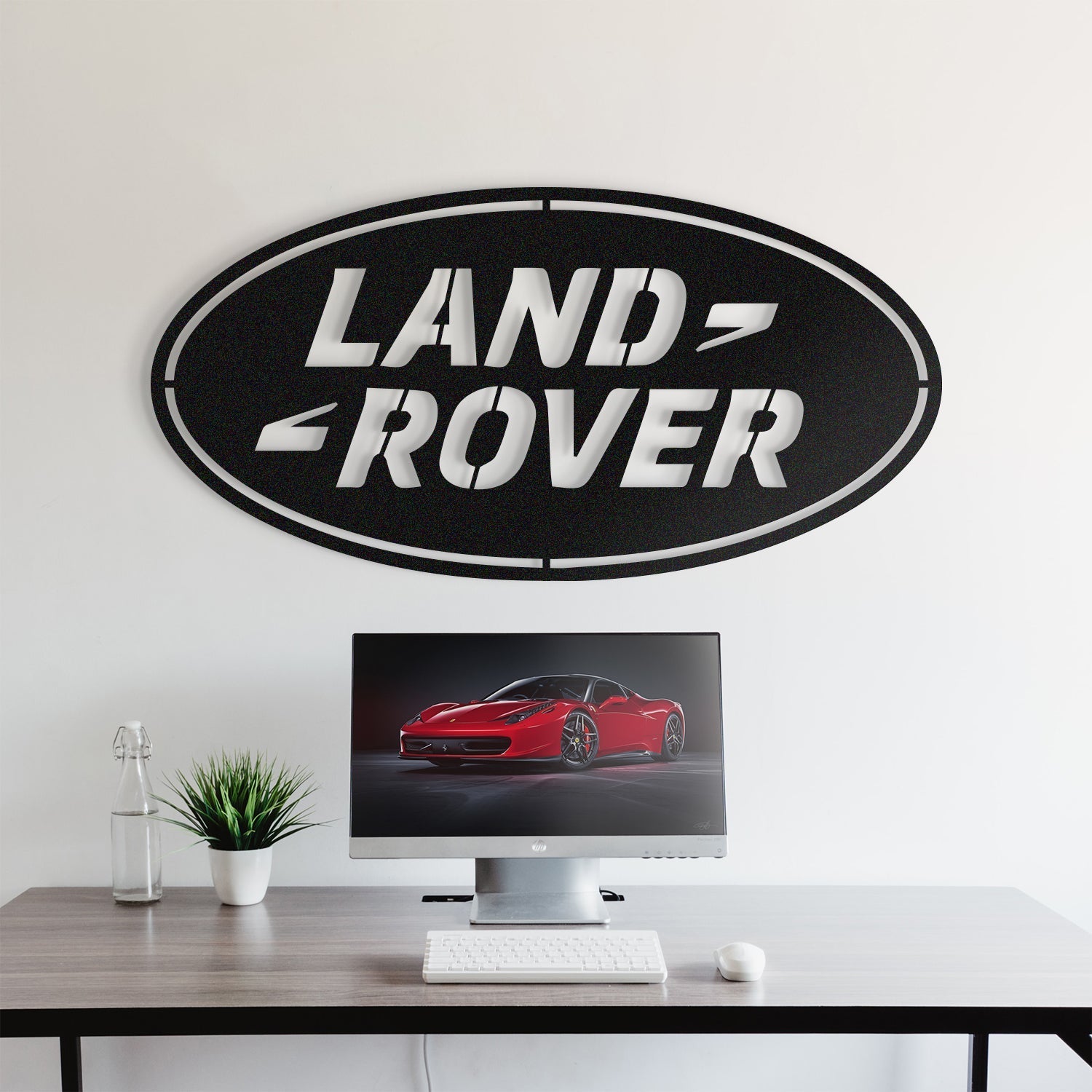 Land Rover Metal Car Emblem