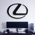 Load image into Gallery viewer, Lexus Metal Car Emblem, Wall Decor, Metal Wall art
