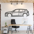 Load image into Gallery viewer, 2021 M135i F40 Detailed Metal Silhouette, Wall Decor, Metal Wall art
