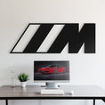 Load image into Gallery viewer, M Metal Car Emblem
