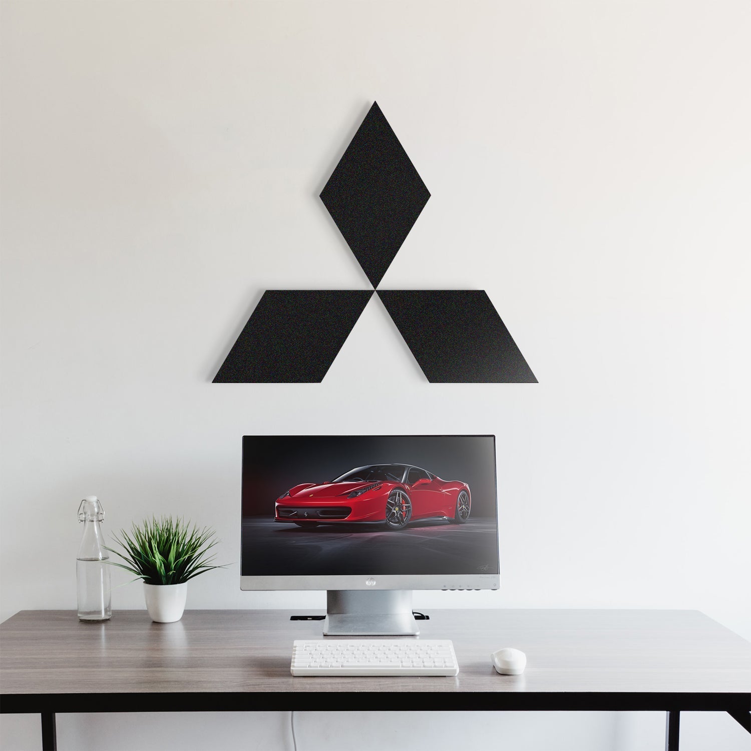 Mitsubishi Metal Car Emblem