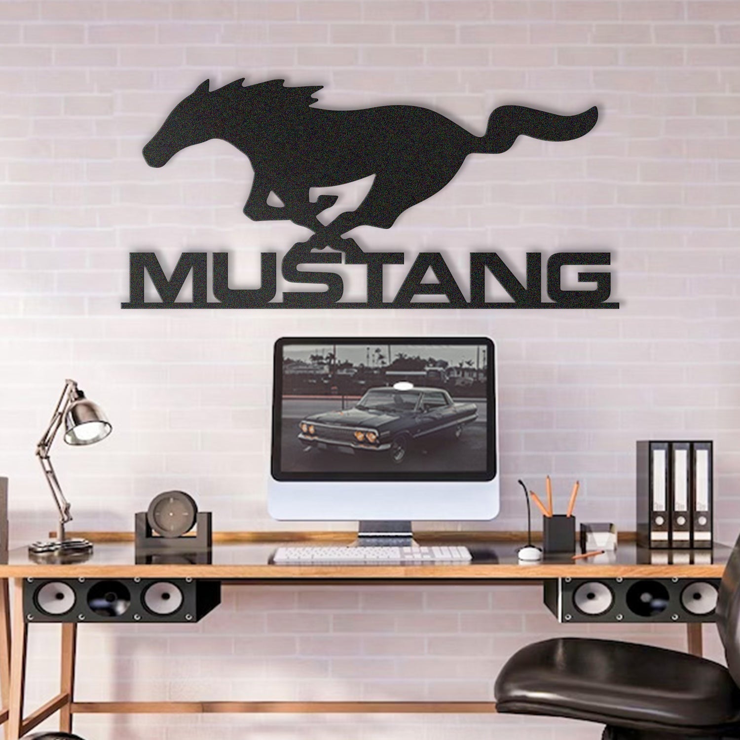 Mustang Metal Car Emblem