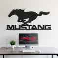 Load image into Gallery viewer, Mustang Metal Car Emblem
