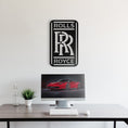 Load image into Gallery viewer, Rolls Royce Metal Car Emblem
