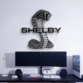 Load image into Gallery viewer, Shelby Metal Car Emblem, Wall Decor, Metal Wall art
