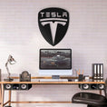 Load image into Gallery viewer, Tesla Metal Car Emblem
