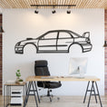 Load image into Gallery viewer, Subaru Impreza Blobeye Metal Silhouette, Wall Decor, Metal Wall art
