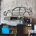 Load image into Gallery viewer, Subaru Impreza Blobeye Metal Silhouette
