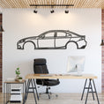 Load image into Gallery viewer, Lexus IS350 Metal Silhouette, Wall Decor, Metal Wall art
