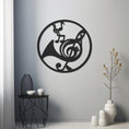 Load image into Gallery viewer, Music Notes Metal Wall Decor
