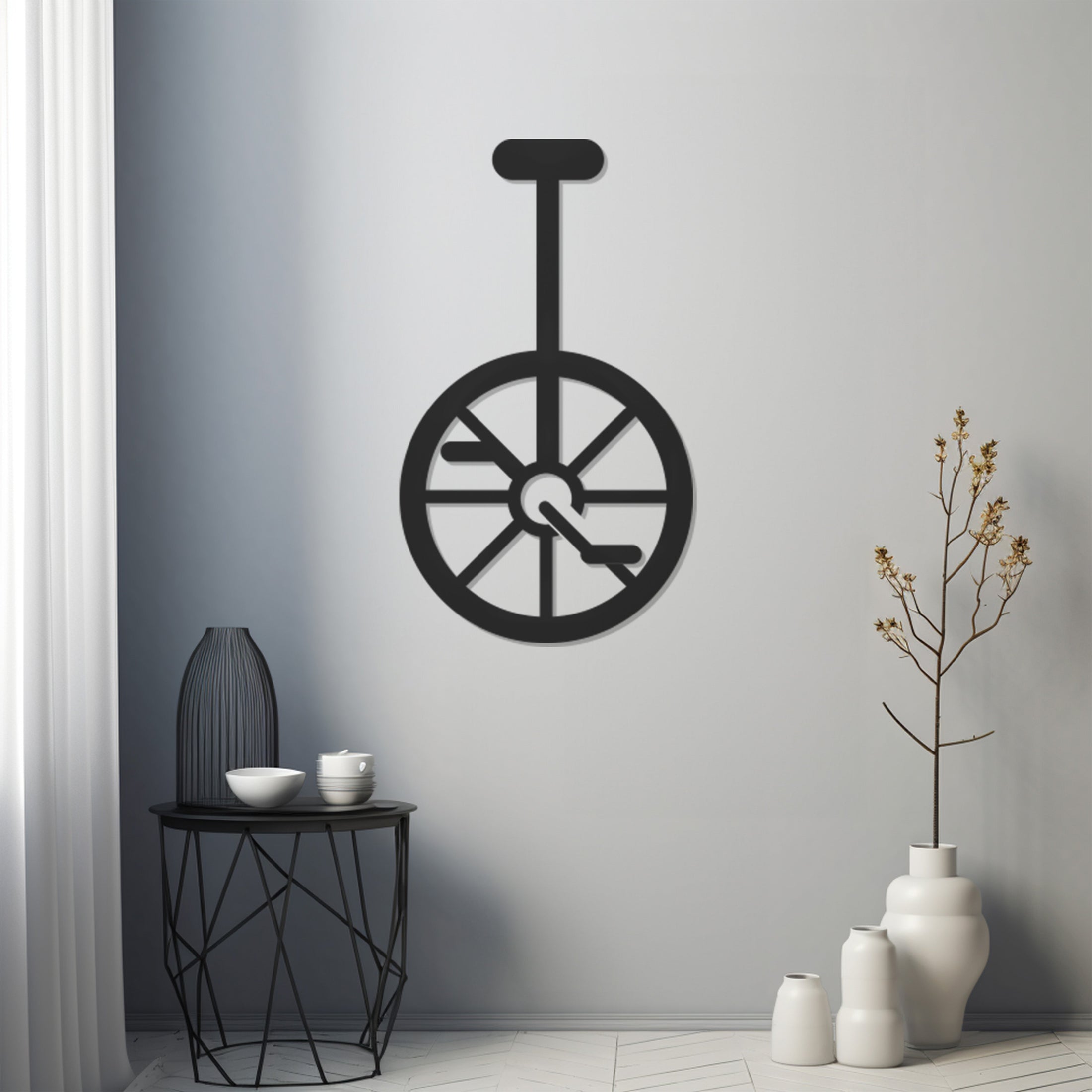 Balance Bike Metal Wall Art