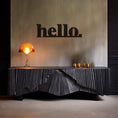 Load image into Gallery viewer, Metal Wall Decor With Hello Lettering
