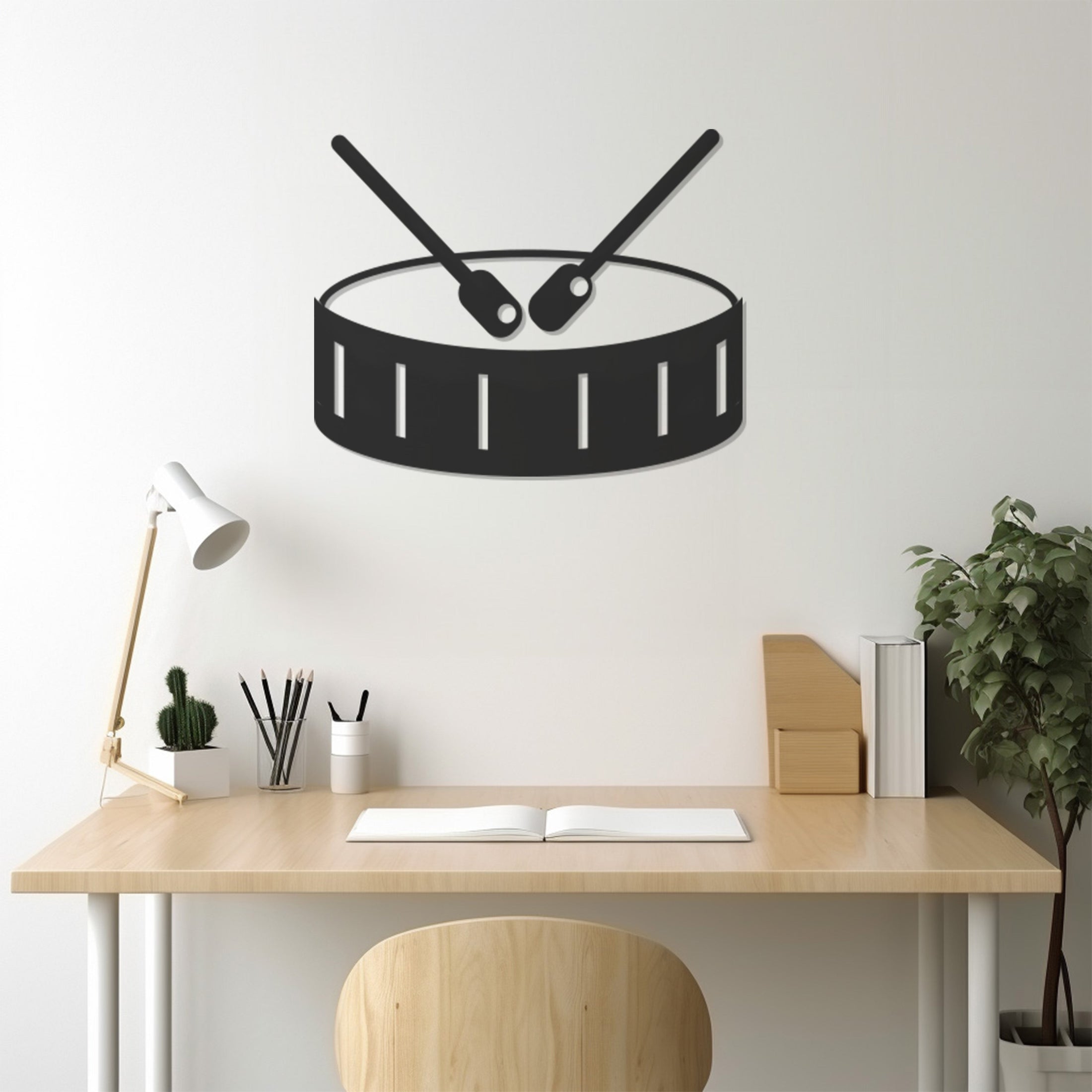 Drum Metal Wall Art