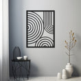 Load image into Gallery viewer, Decorative Hoops And Frame Metal Wall Art, Wall Decor, Metal Wall art
