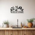 Load image into Gallery viewer, Birds On The Branch Metal Wall Decor In Welcome Post
