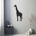 Load image into Gallery viewer, Giraffe Metal Wall Art
