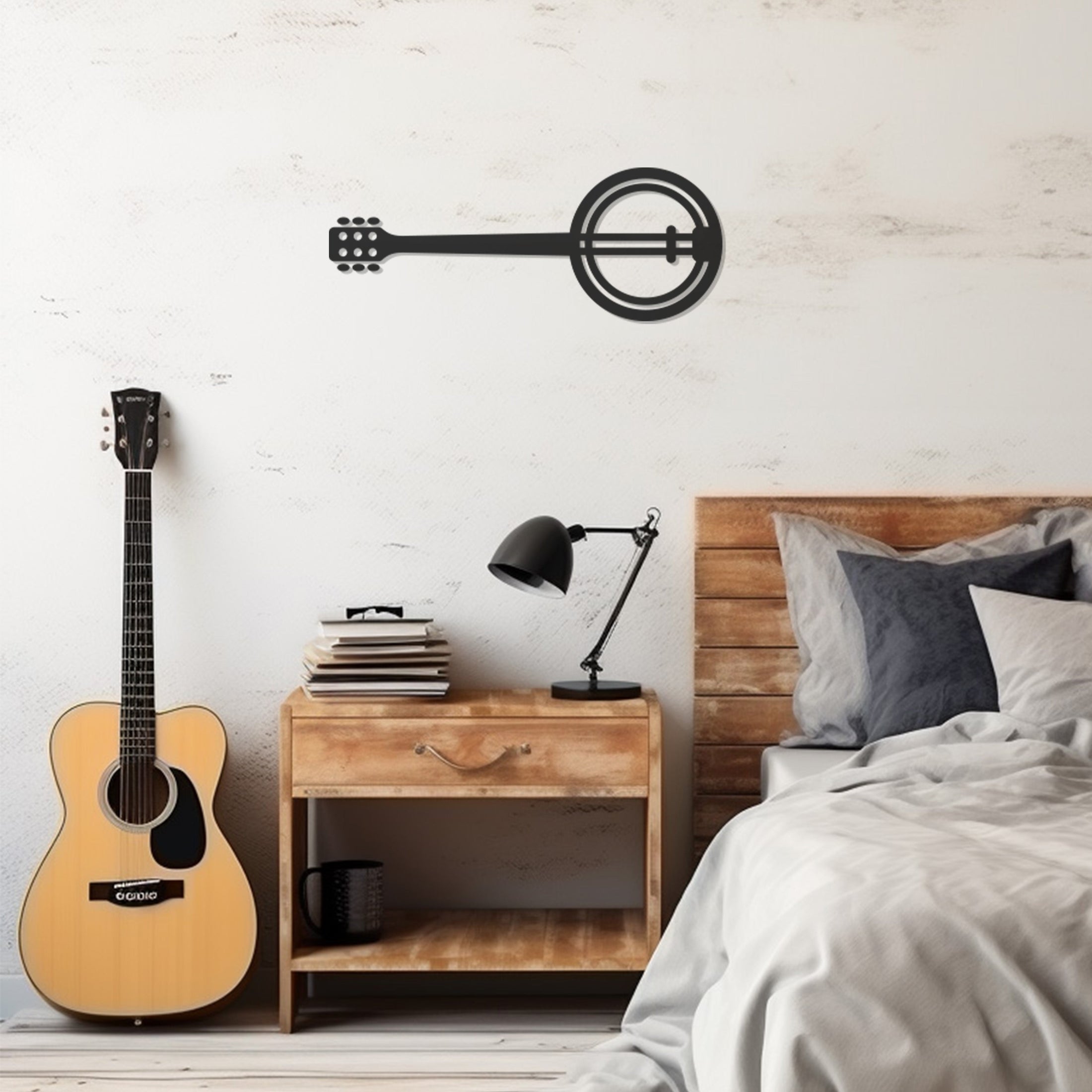 Musical Instrument, Entertainment Metal Wall Art