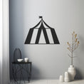 Load image into Gallery viewer, Circus Tent Metal Wall Art
