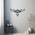 Load image into Gallery viewer, Geometric Phoenix Metal Wall Decor
