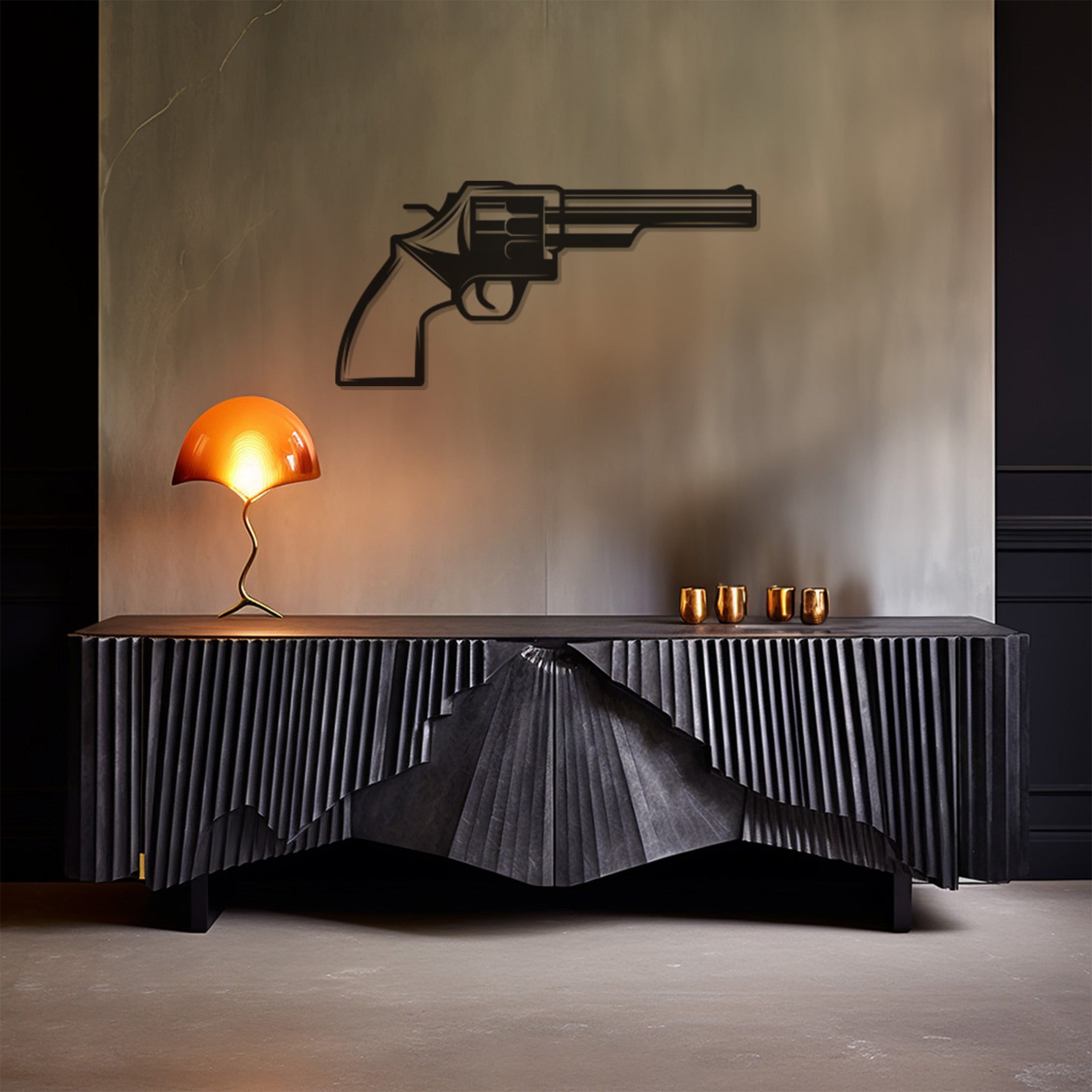 Weapon Metal Wall Art