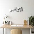 Load image into Gallery viewer, Woman Stretching Metal Wall Art
