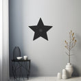 Load image into Gallery viewer, Black Star Shadow In The Middle Metal Wall Art
