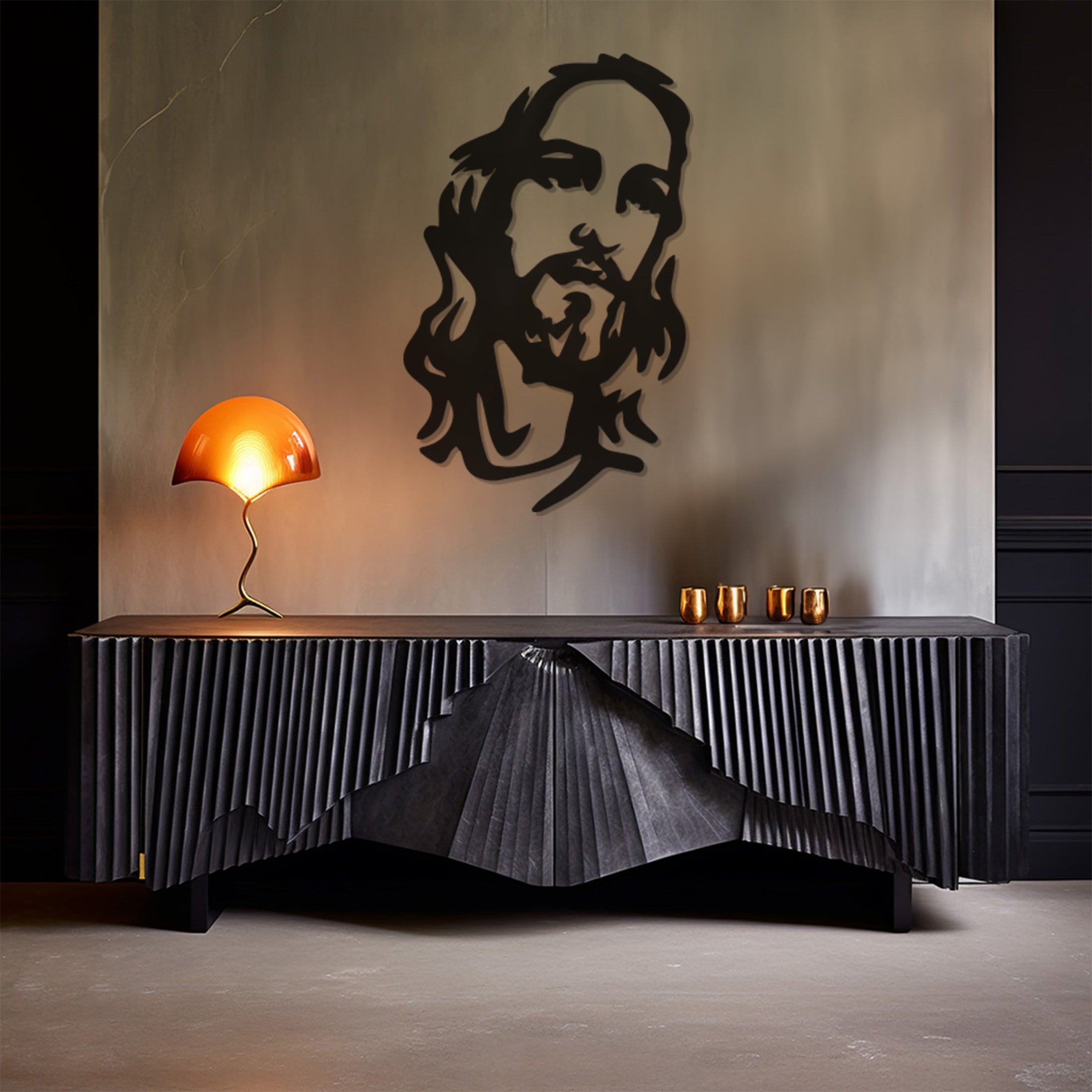 Jesus Siluet Wall Art